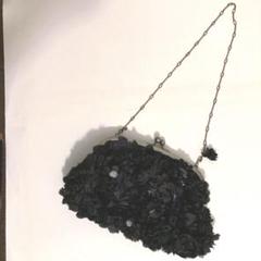 ニアナ niana ビーズxパール刺繍3wayクラッチバッグ （ブラック