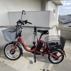 KENHYAKUN 電動アシスト三輪車 オレンジ