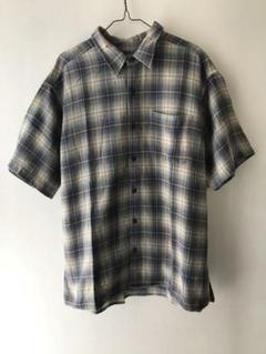 エルエルビーン オンブレ 半袖シャツ L コットン
