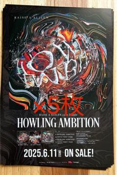 RAISE A SUILEN×トゲナシトゲアリ ポスターデザインカード 10枚 RAISE A SUILEN 告知ポスターデザインカード トゲナシトゲアリ