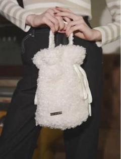 Miroamurette POODLE FUR DRAWSTRING BAGのサムネイル
