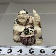 極上 人物 根付 20g タヒチ 東さ7-0723ア㉞ - メルカリ