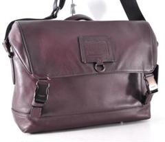 未使用 COACH コーチ 37954 リビングトン バイク バッグ メンズ