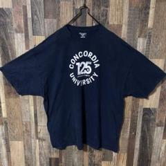 チャンピオン メンズ プリント ロゴ 3XL USA古着 90s 半袖 Tシャツ