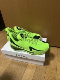 CURRY12 蛍光グリーン バスケットシューズ CURRY12 蛍光グリーン バスケットシューズ - メルカリ