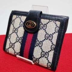 グッチ　極美品　二つ折り財布　GGシマレザー　ドリアン　シェリーライン　レザー brandbrand_200011905019