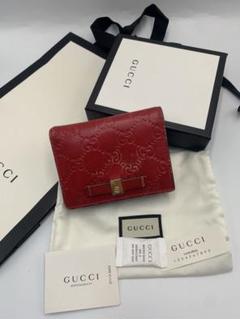 GUCCI レッド GGパターン 二つ折り財布 P55 Amazon | [グッチ] ミニウォレット 二つ折り財布 LOVEプリント