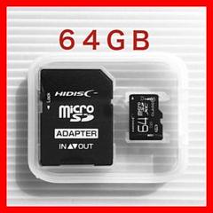 HIDISC microSDカード64GB マイクロSD