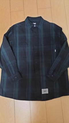 WTAPS ダークグリーンチェックネルシャツのサムネイル
