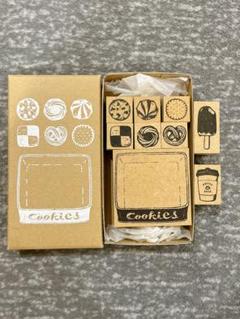 作家さん redbug はんこ スタンプ クッキー缶 中古品