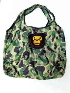 美品!APEサイケカモ迷彩柄トートバッグ!超レア! BAPE A BATHING APE／迷彩カモ ア ベイシング エイプ シャーク