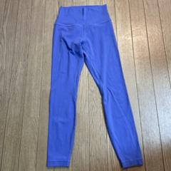 ルルレモン　レギンス　ターコイズブルー　サイズ6 美品 Fast and Free Tight 25