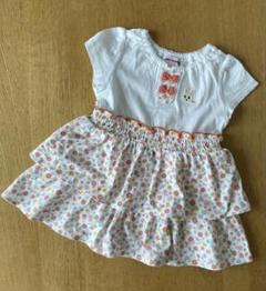 美品】MIKIHOUSE/ミキハウス うさこ花柄ワンピース 80cm - メルカリ