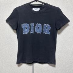 Christian Dior ディオール ガリアーノ期 デニム ロゴ tシャツ Christian Dior ディオール ガリアーノ期 デニム ロゴ tシャツ