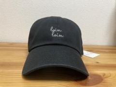 loin. ロワン　井川遥　キャップ　帽子　黒