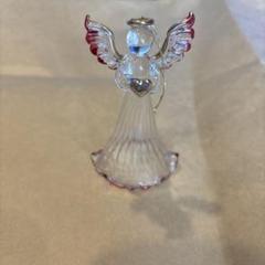 メイド イン イタリアン ガラス製天使フィギュア