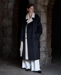 seyto（セイト）の「Two tone layered trench coat / ツートーン