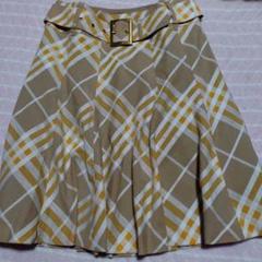 BURBERRY BLUE LABEL フレアスカート
