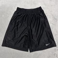 ナイキ　バスケットボールパンツ　バスパン　光沢　y2k テック　M ポケット付