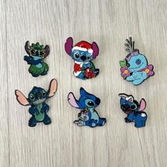 レア　スティッチ3種ピンバッジセット スティッチ ピンバッジ - メルカリ