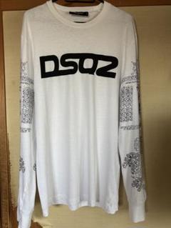 ☆関税・送料込み【DSQUARED2】ロゴ 長袖Tシャツ ロンT (D