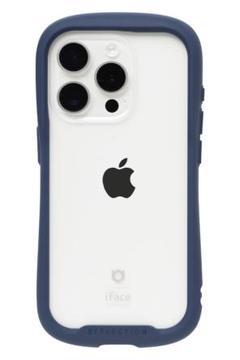 iFace ネイビー バンパーフレームケース