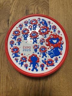 万博　お菓子空き缶