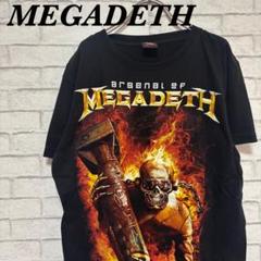 MEGADETH メガデス Tシャツ バンドT ブラック M 半袖