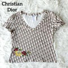 クリスチャンディオールtシャツ ガリアーノ期トロッターパール花