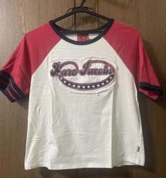 Heaven By Marc Jacobs◆Go To Hell Ringer Tee/Tシャツ/L/コットン/グリーン/3S3RTP001C19-300 Heaven By Marc Jacobs(ヘブンバイマークジェイコブス) / Go To