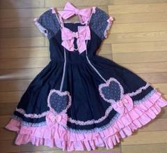 アンジェリックプリティー　半袖ワンピース　ラベンダー Angelic Pretty / Dolly Heartワンピース Free ラベンダー H-25