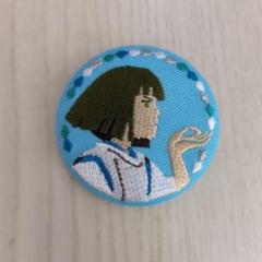 刺繍ブローチ ハク 千と千尋の神隠し ブロメオ スタジオジブリ 【バッチ】 ジブリ - スタジオジブリ 千と千尋の神隠し 刺繍ブローチ