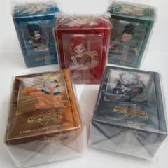 NARUTO　ナルト　データカードダス　ミニケース　我愛羅　サスケ　カカシ　シカ NARUTO ナルト データカードダス ミニケース 我愛羅 サスケ