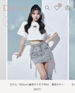 新品タグ付き ダーリッチ パーツボックスショートTシャツ ブルー ダーリッチ Darich パーツボックスショートTシャツ （ブルー
