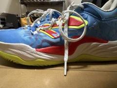 New Balance バスケットボールシューズ 青赤