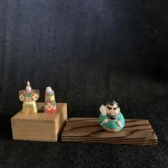 奈良一刀彫り神泉「お雛様」&土鈴「しょうき(鍾馗)様」 段飾雛（大） 神泉作 – 奈良一刀彫 誠美堂
