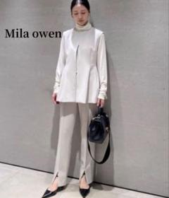 Mila Owen (タートル無し) ペプラムベストタートルパンツSET