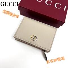 ✨現行✨ GUCCI マーモント GG 二つ折り財布 ラウンドファスナー 付属品