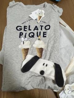 ジェラートピケ　スヌーピー　ロンパース、ヘアバンド gelato pique - ジェラートピケ スヌーピー ヘアバンドの通販 by