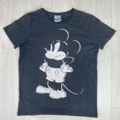 【希少】　ディズニー　ミッキーマウス　Tシャツ　レディースXL　ブラック