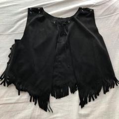 Kastane スエードフリンジベスト