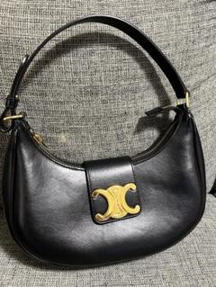 国内発送/CELINE/ミディアム・フォルコバッグ トリオンフ CELINE】トリオンフ キャンバス ミディアム フォルコ バッグ