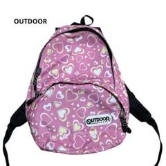 OUTDOOR リュック　ピンクハート