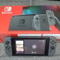 Nintendo Switch グレー 本体 Joy-Con付き 箱あり