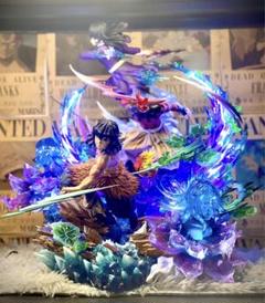 鬼滅の刃 嘴平 伊之助 栗花落カナヲ フィギュア ガレージキット BANPRESTO 鬼滅の刃 フィギュア 絆ノ装 捌ノ型 栗花落カナヲ