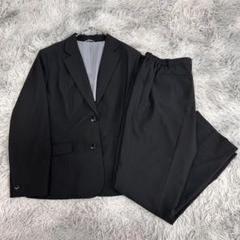 m6733【美品 SOFFICE】3L パンツスーツ上下 洗濯可 ストレッチ 黒 m6733【美品 SOFFICE】3L パンツスーツ上下 洗濯可 ストレッチ
