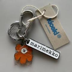 新品未使用　マリメッコ キーホルダー　ウニッコ　イエロー　ライトピンク 2025年最新】marimekko 割引オプション：通常商品 キーホルダー