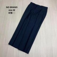 ● NO BRAND チェック テーパード スラックス センタープレス ウール