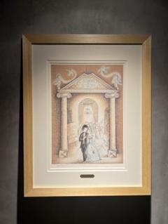 Raymond Peynet 【モーツァルトの音楽会】lithograph 美品 Raymond Peynet 【モーツァルトの音楽会】lithograph