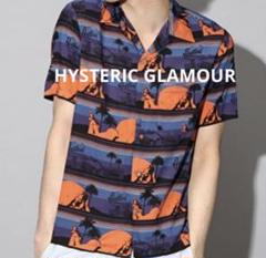 希少✨HYSTERIC GLAMOUR アロハシャツ Lサイズ ブラック 半袖 HYSTERIC GLAMOUR(ヒステリックグラマー) / アロハシャツ/L